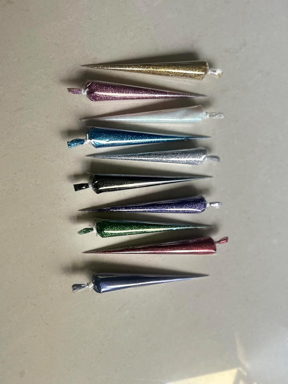 How to Decorate a Saree or Dupatta with Glitter Cones